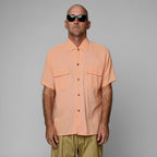 50's Milano Shirt SS - Tropical Peach