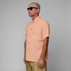 50's Milano Shirt SS - Tropical Peach