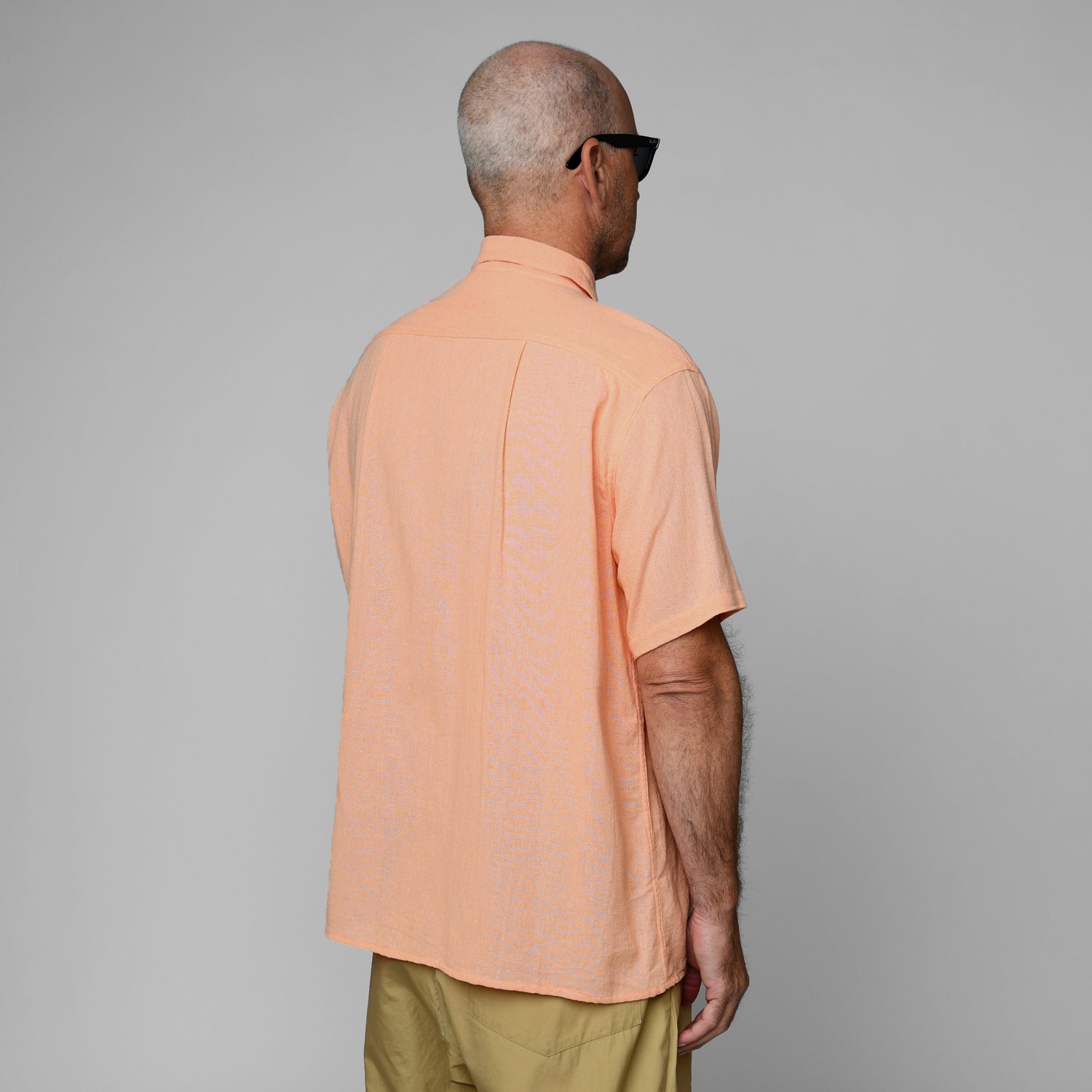 50's Milano Shirt SS - Tropical Peach