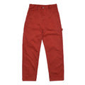 DROP CROTCH PAINTER PANTS - CONE BURNT ORANGE BULL DENIM