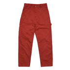 DROP CROTCH PAINTER PANTS - CONE BURNT ORANGE BULL DENIM