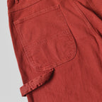 DROP CROTCH PAINTER PANTS - CONE BURNT ORANGE BULL DENIM