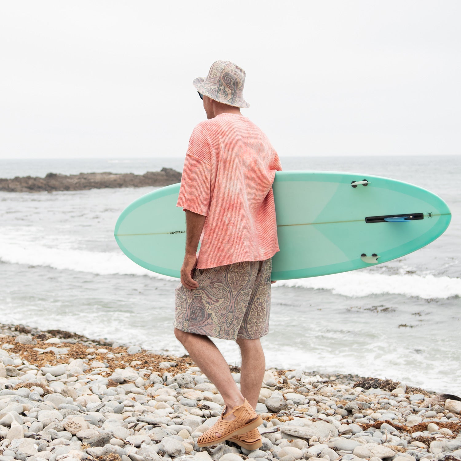 Thermal Cut Off Edge SS - Tie Dye Pink + Mineral
