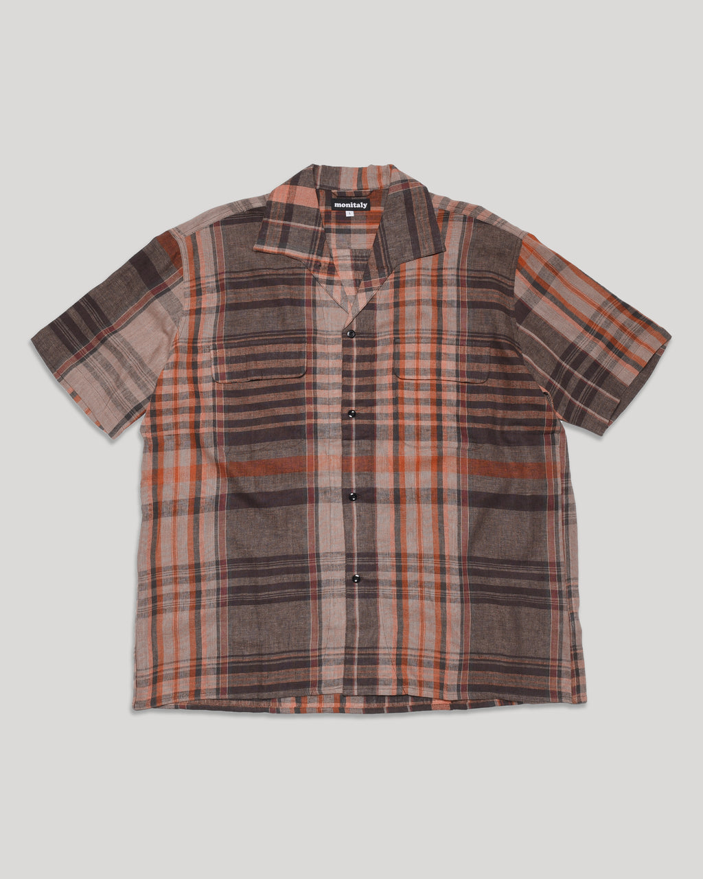 50's Milano Shirt SS - Berry Tartan