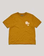 Crochet Flower Tee - Sunflower