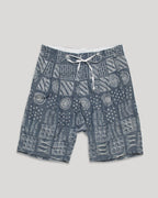 Drop Crotch Shorts - Squared Chambray
