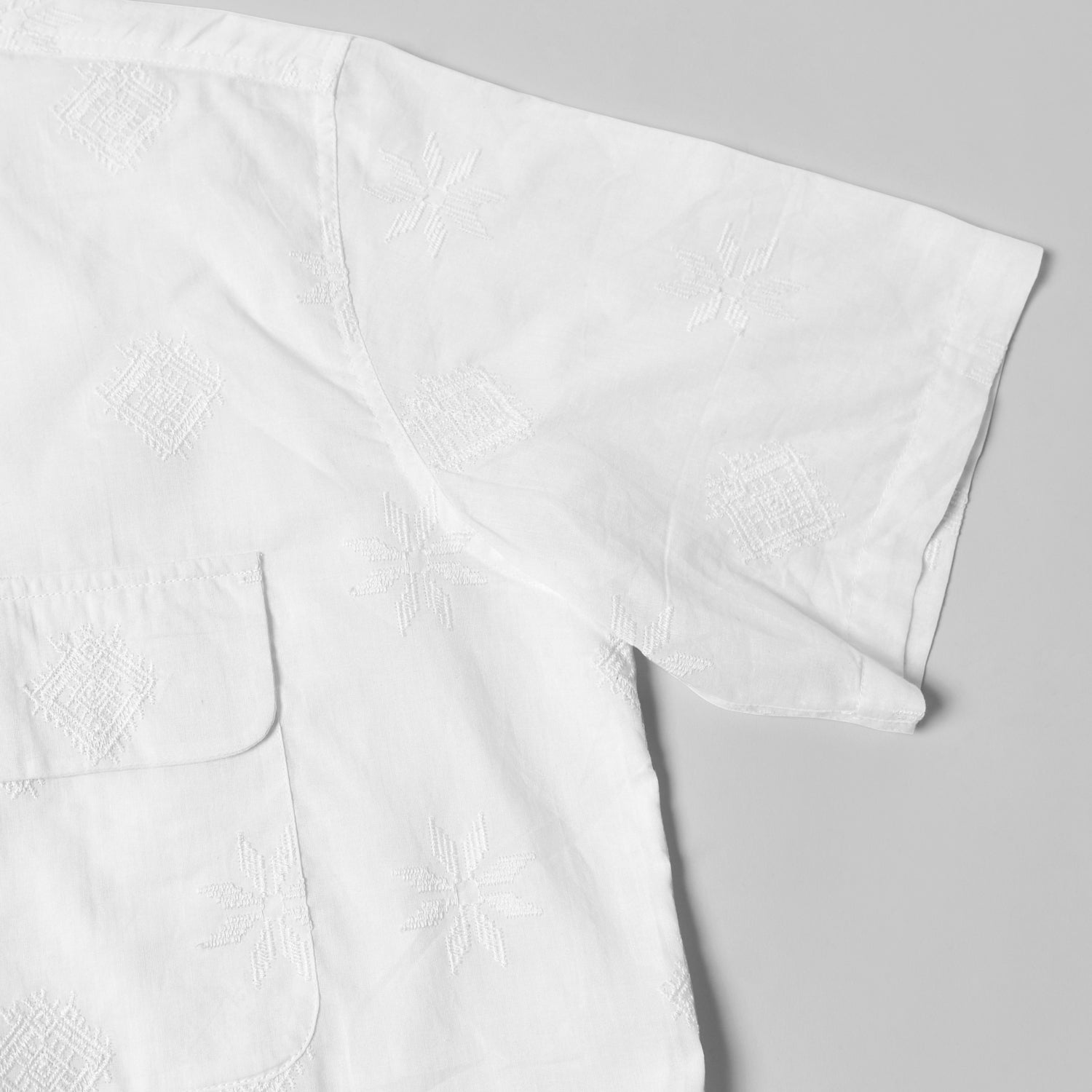 50's Milano Shirt S/S - 007 Icy White