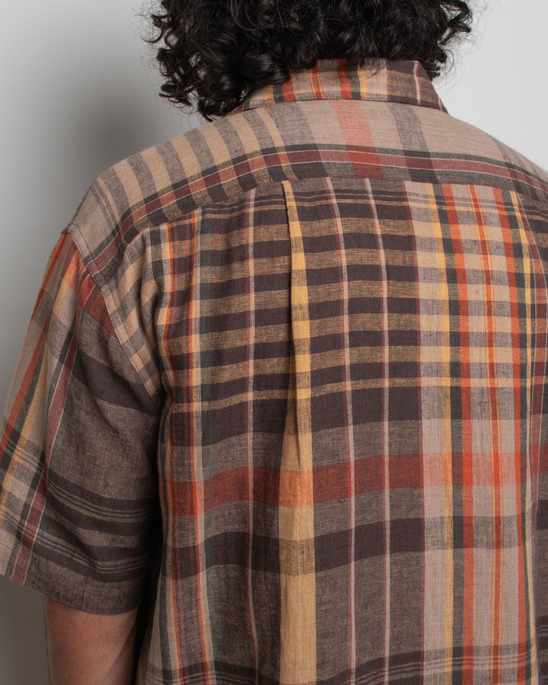 50's Milano Shirt SS - Berry Tartan
