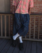 Triple Tuck Wide Half Pants