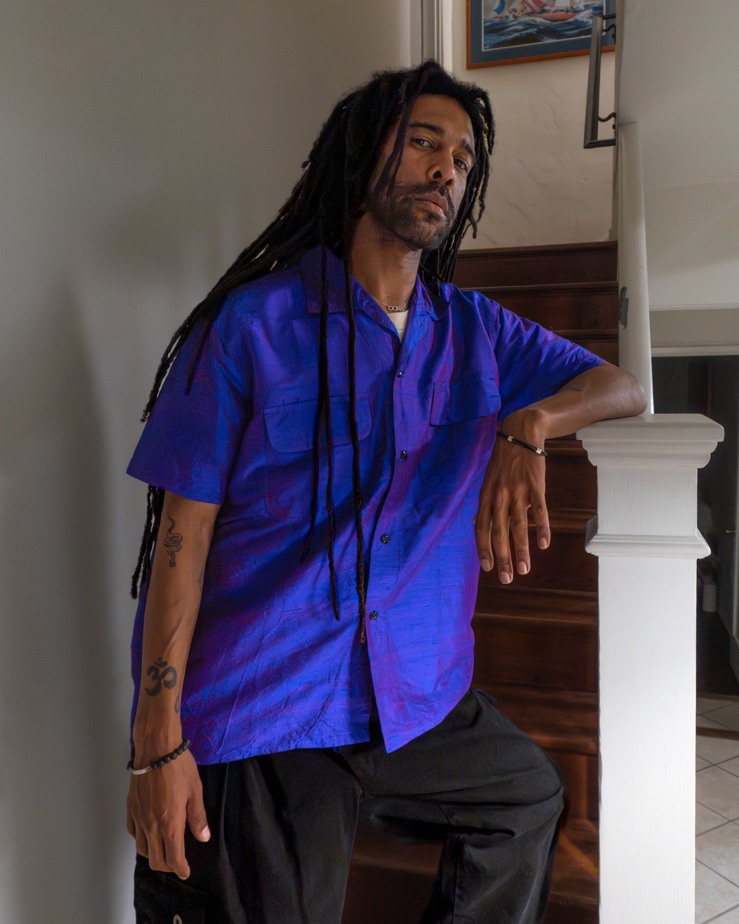 Cropped Garson Shirt S/S