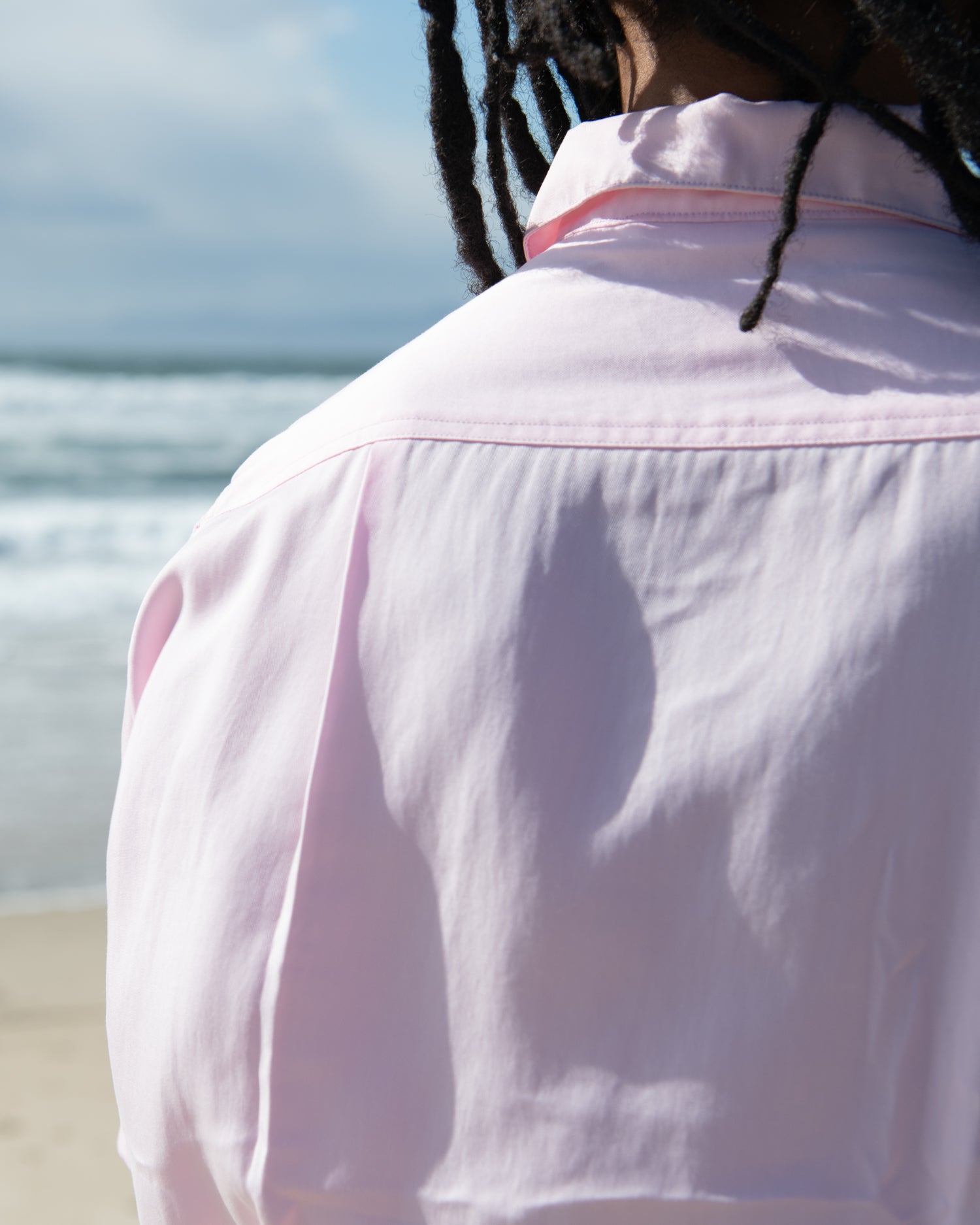 50's Milano Shirt S/S - Tencel Pink