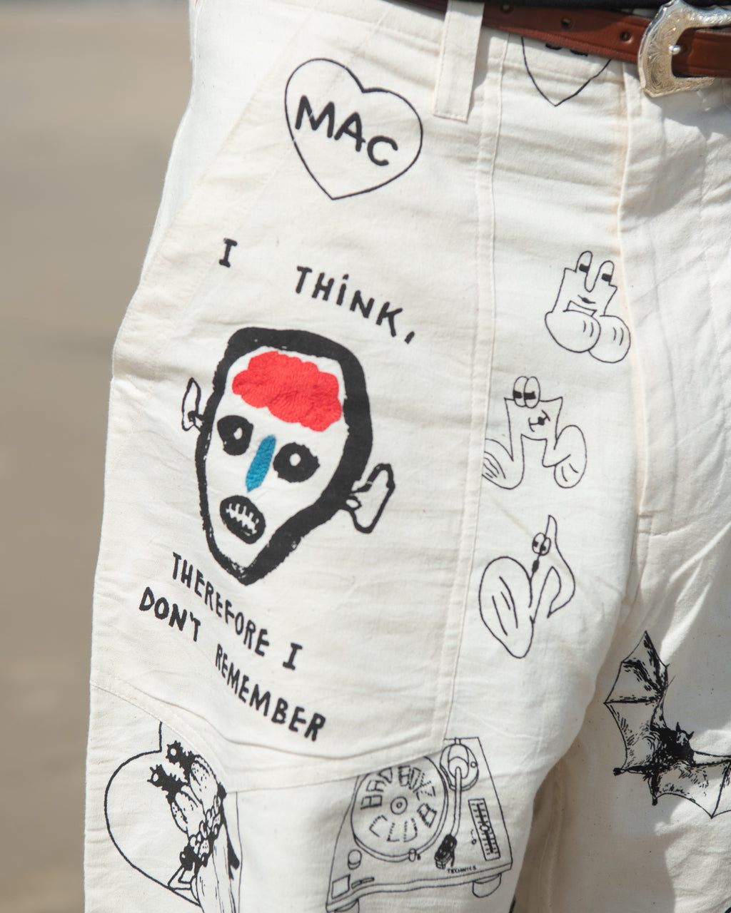 Khadi Fatigue Shorts - Jacob Tattoo