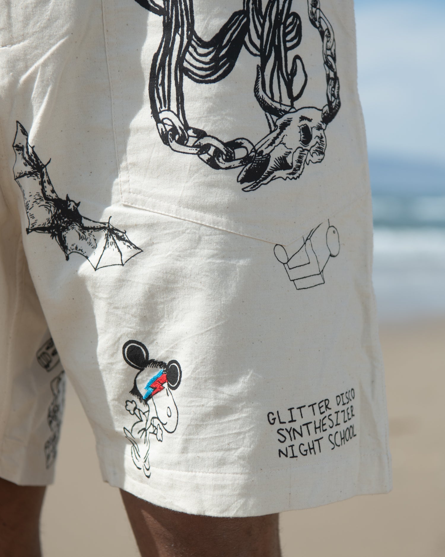 Khadi Fatigue Shorts - Jacob Tattoo