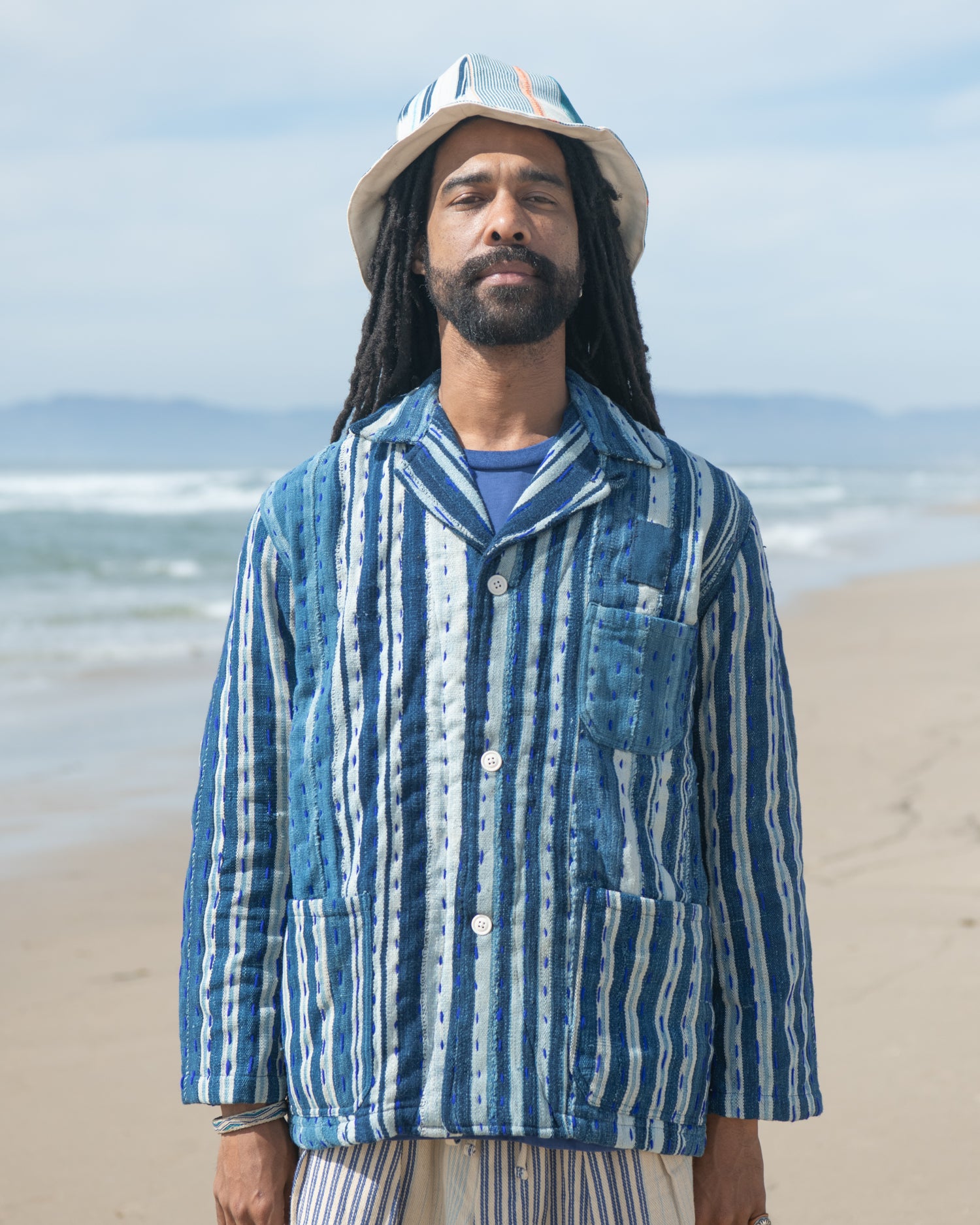 Kantha Italian Jail Jacket