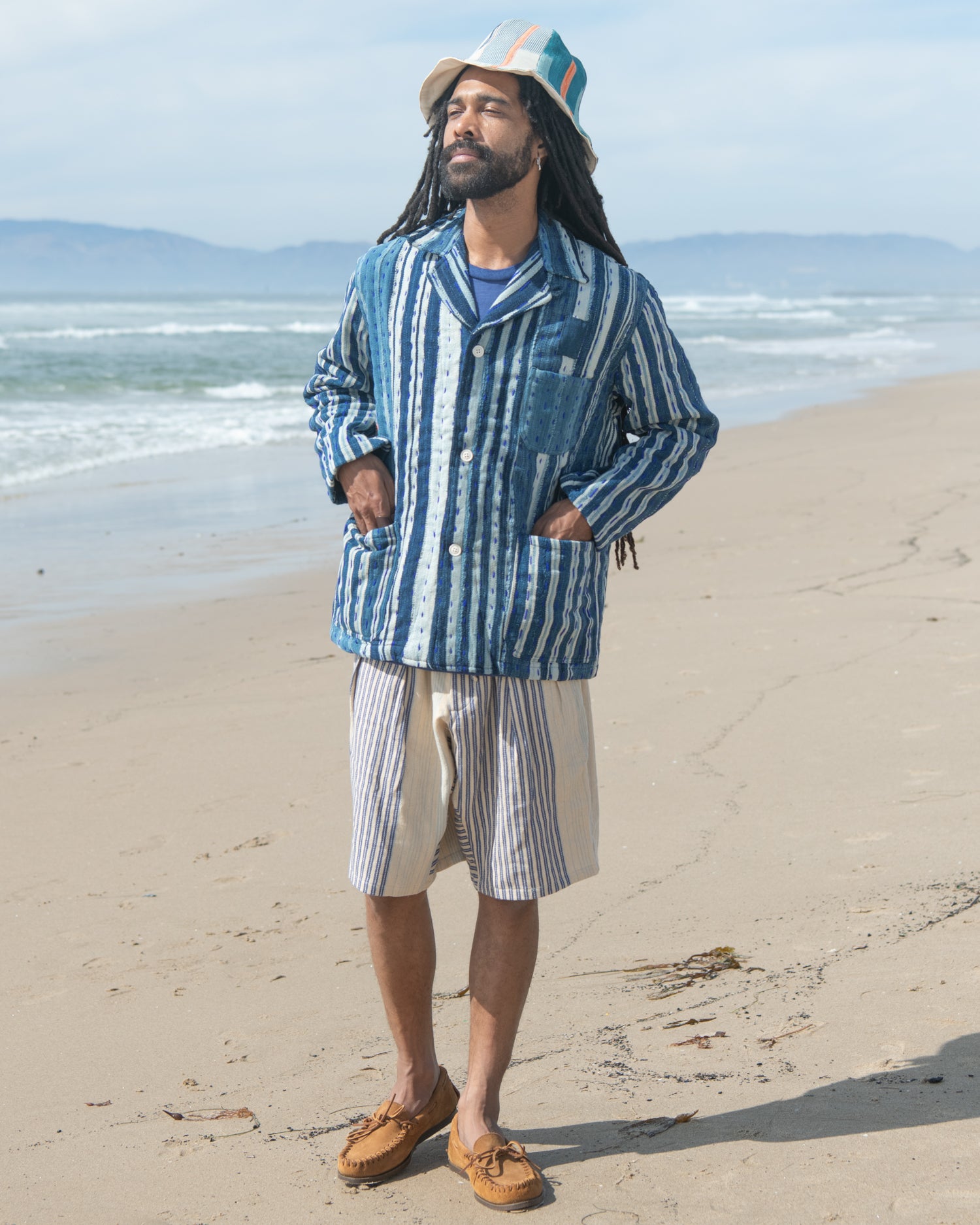 Kantha Italian Jail Jacket