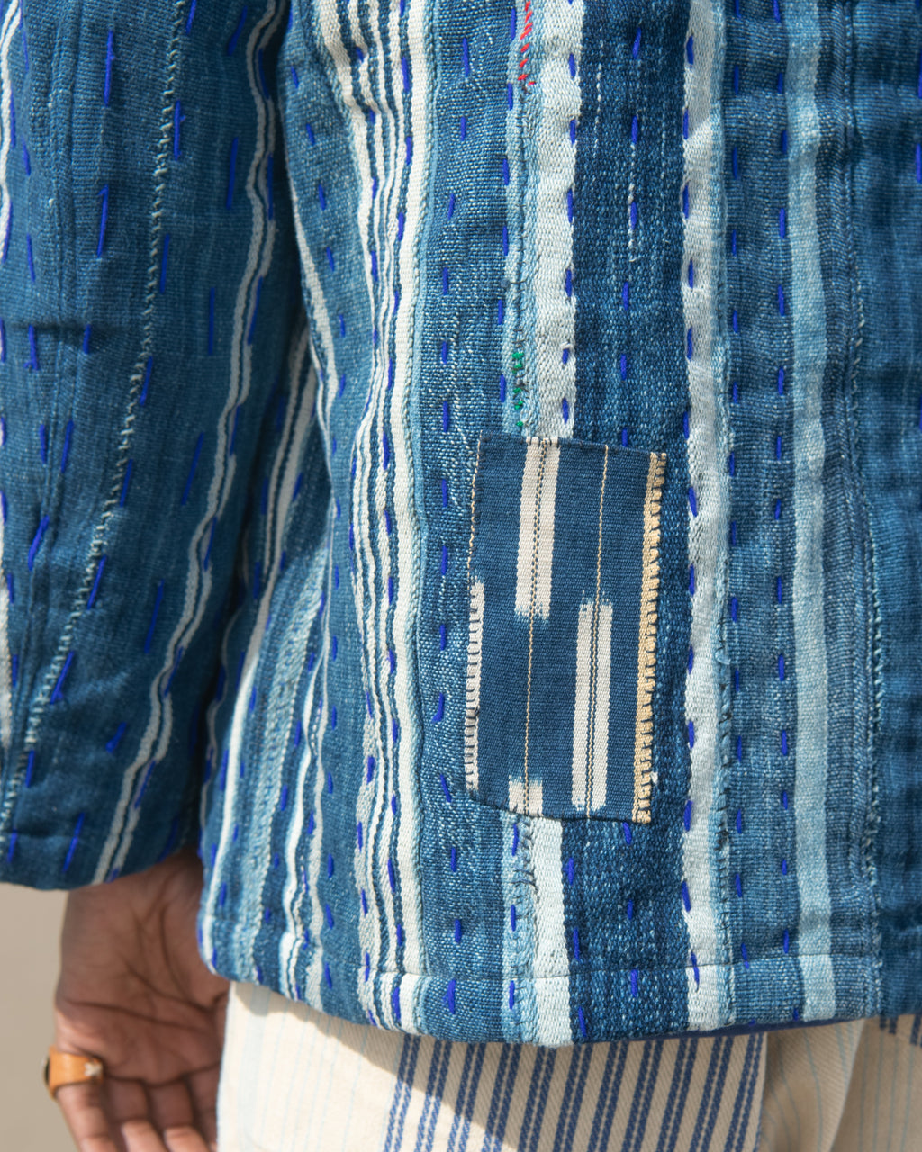 Kantha Italian Jail Jacket