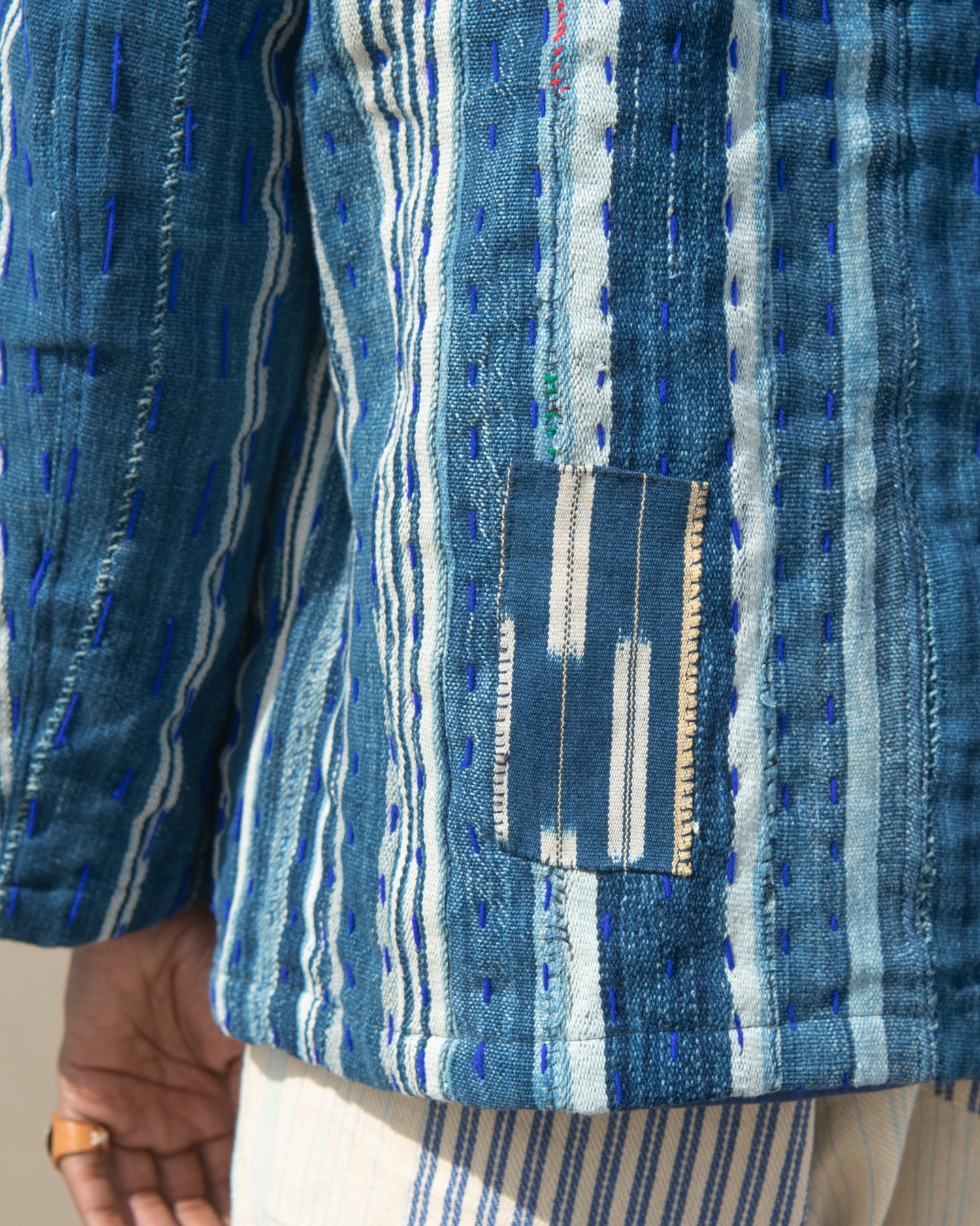 Kantha Italian Jail Jacket