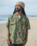 50's Milano Shirt - Squared Green