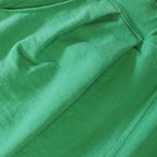 French Terry Pleated Shorts - Green