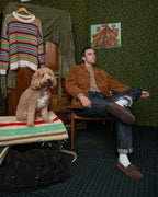 HARVESTER JACKET -CORDUROY 8-WALE CHESTNUT