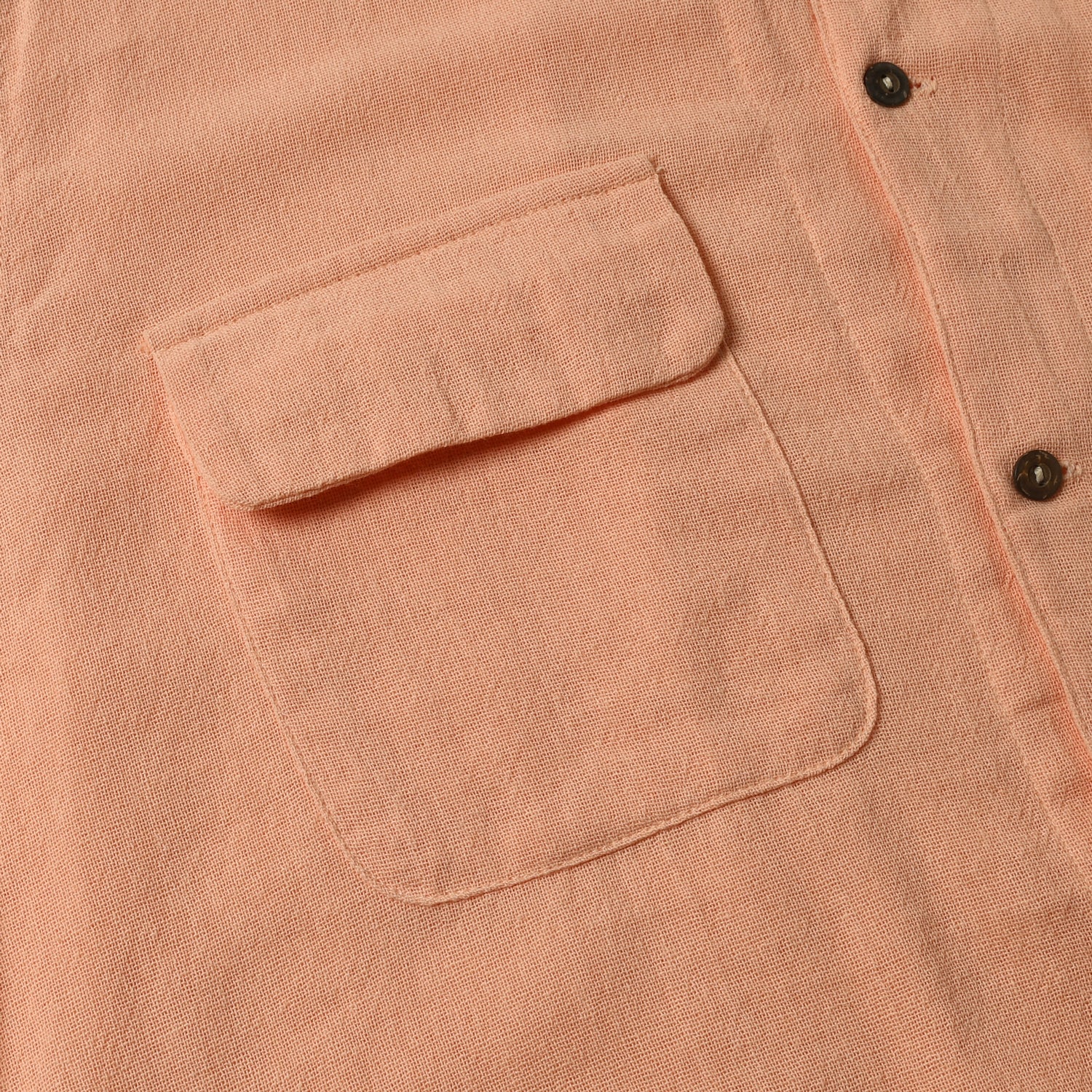 50's Milano Shirt SS - Tropical Peach