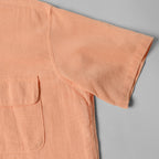 50's Milano Shirt SS - Tropical Peach