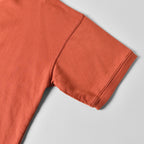 French Terry Cropped S/S Sweat - Burnt Orange