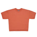 French Terry Cropped S/S Sweat - Burnt Orange