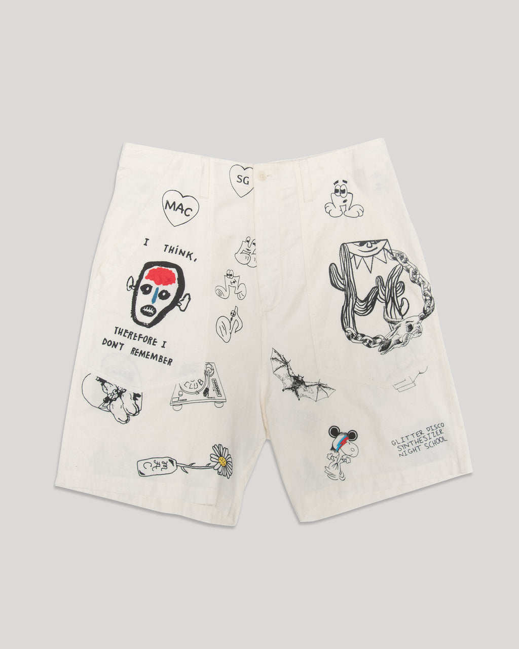 Khadi Fatigue Shorts - Jacob Tattoo