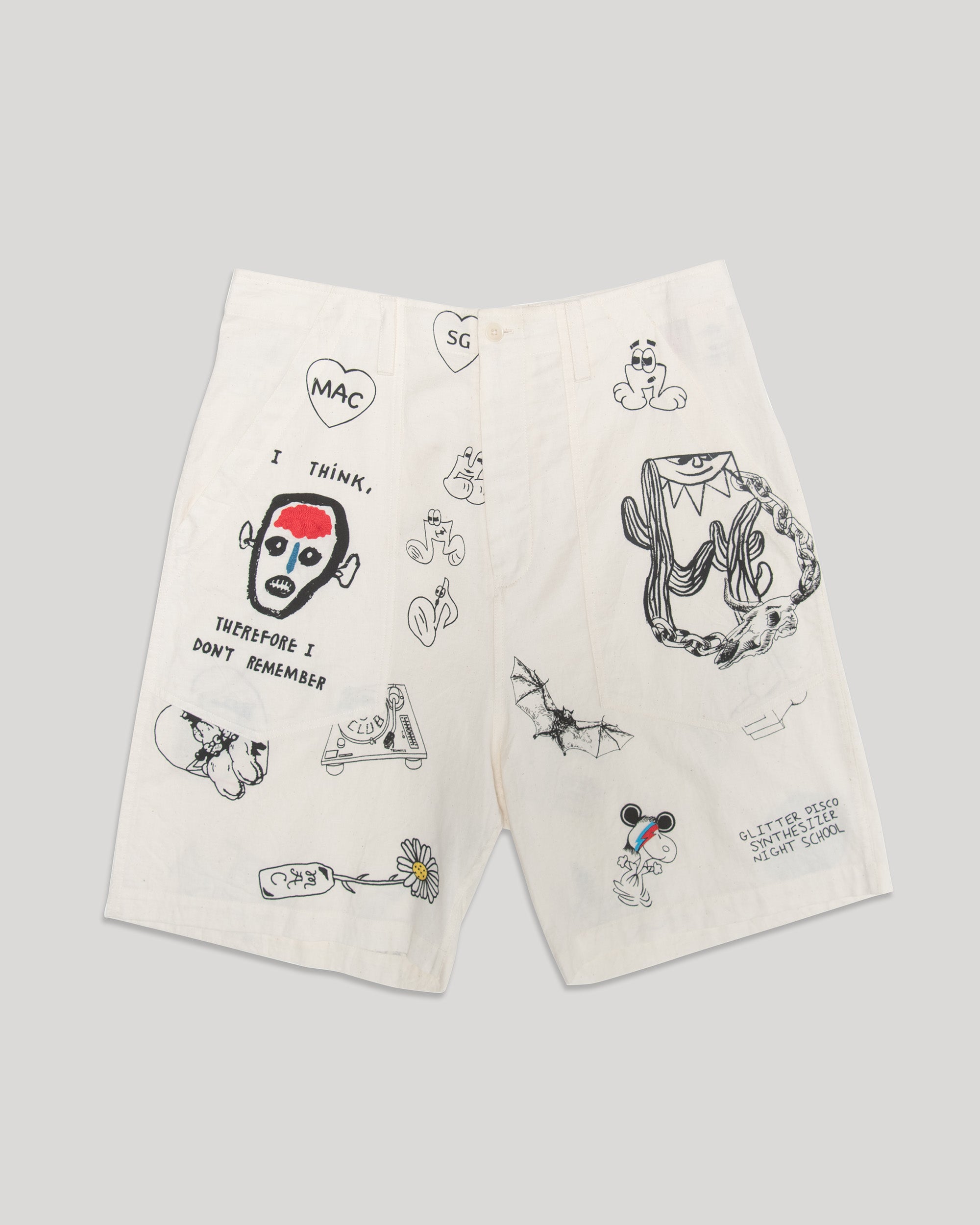 Khadi Fatigue Shorts - Jacob Tattoo