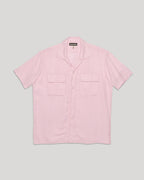 50's Milano Shirt S/S - Tencel Pink