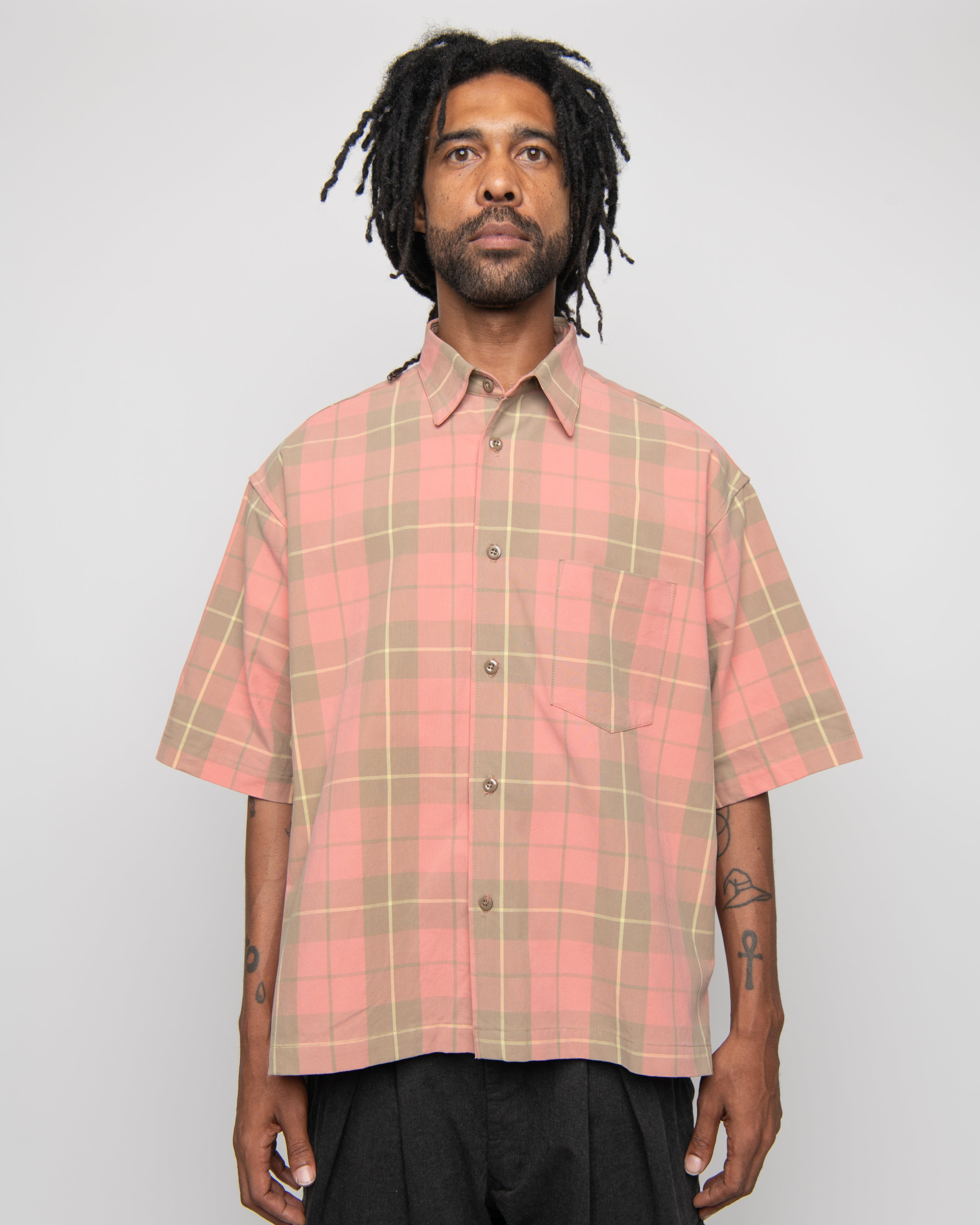 Cropped Garson Shirt S/S