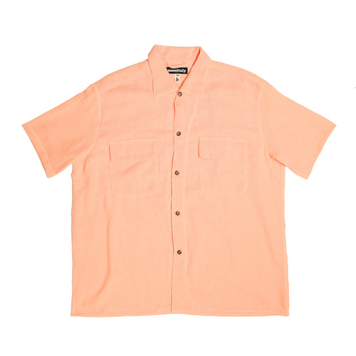 50's Milano Shirt SS - Tropical Peach