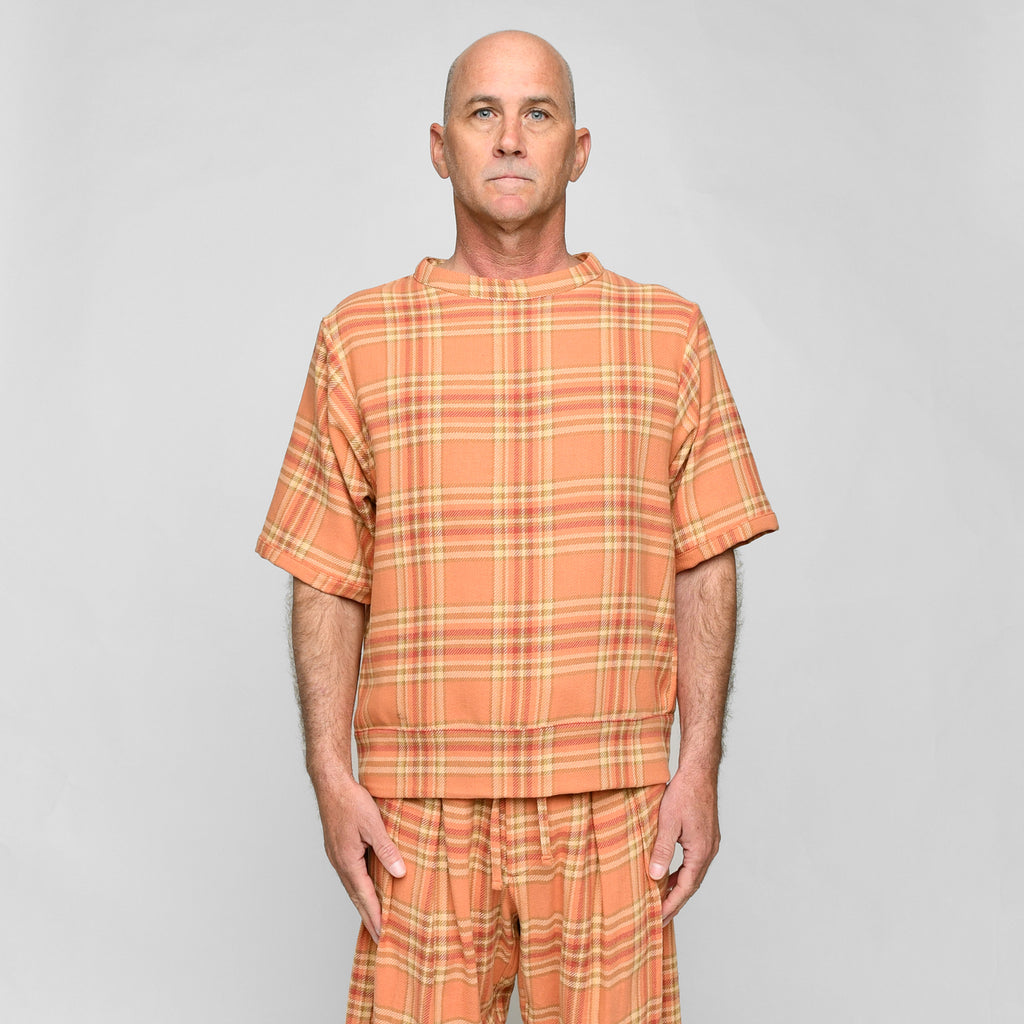 Summer Sweater S/S - Melrose Plaid