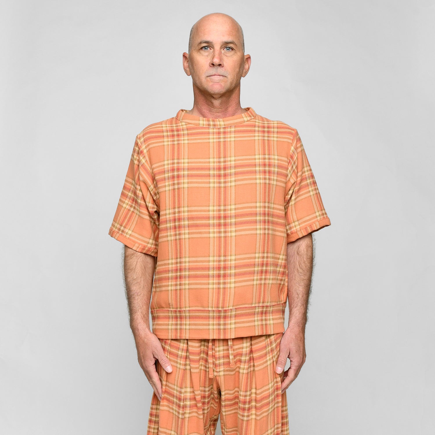 Summer Sweater S/S - Melrose Plaid