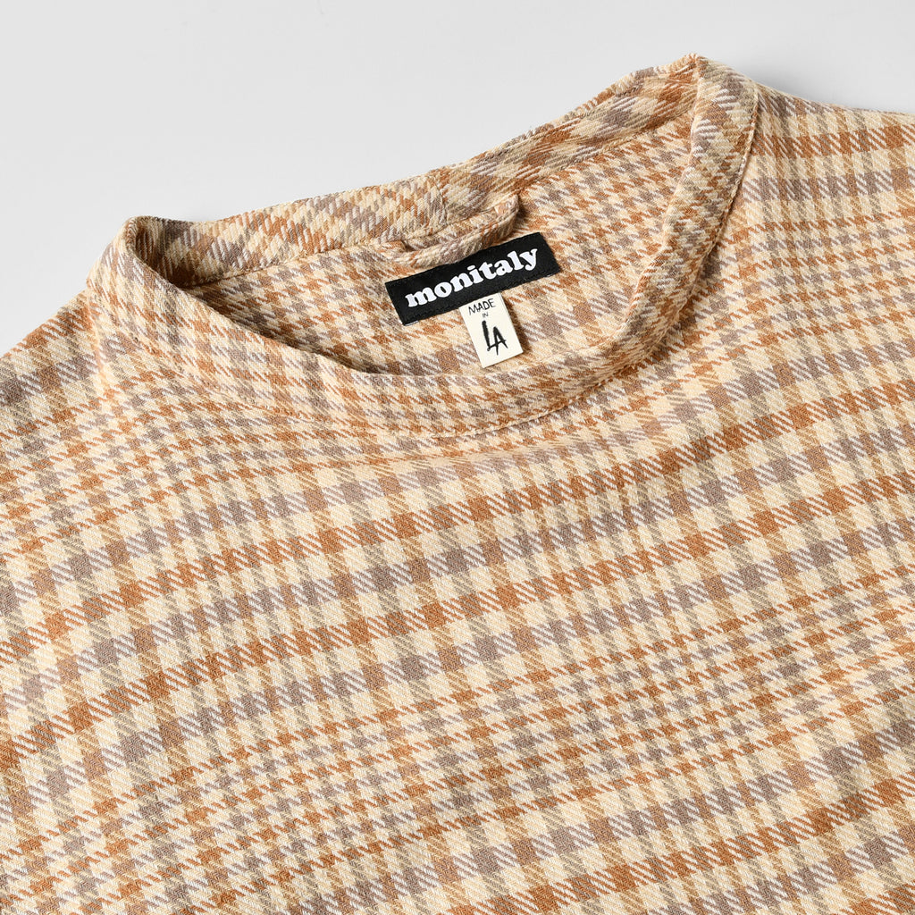 Summer Sweater S/S - Nicole Plaid