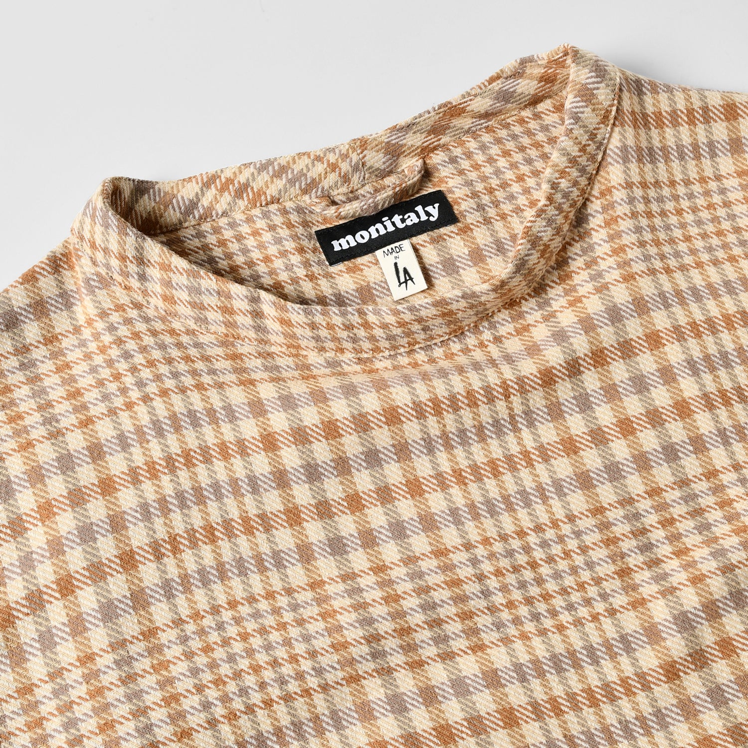 Summer Sweater S/S - Nicole Plaid