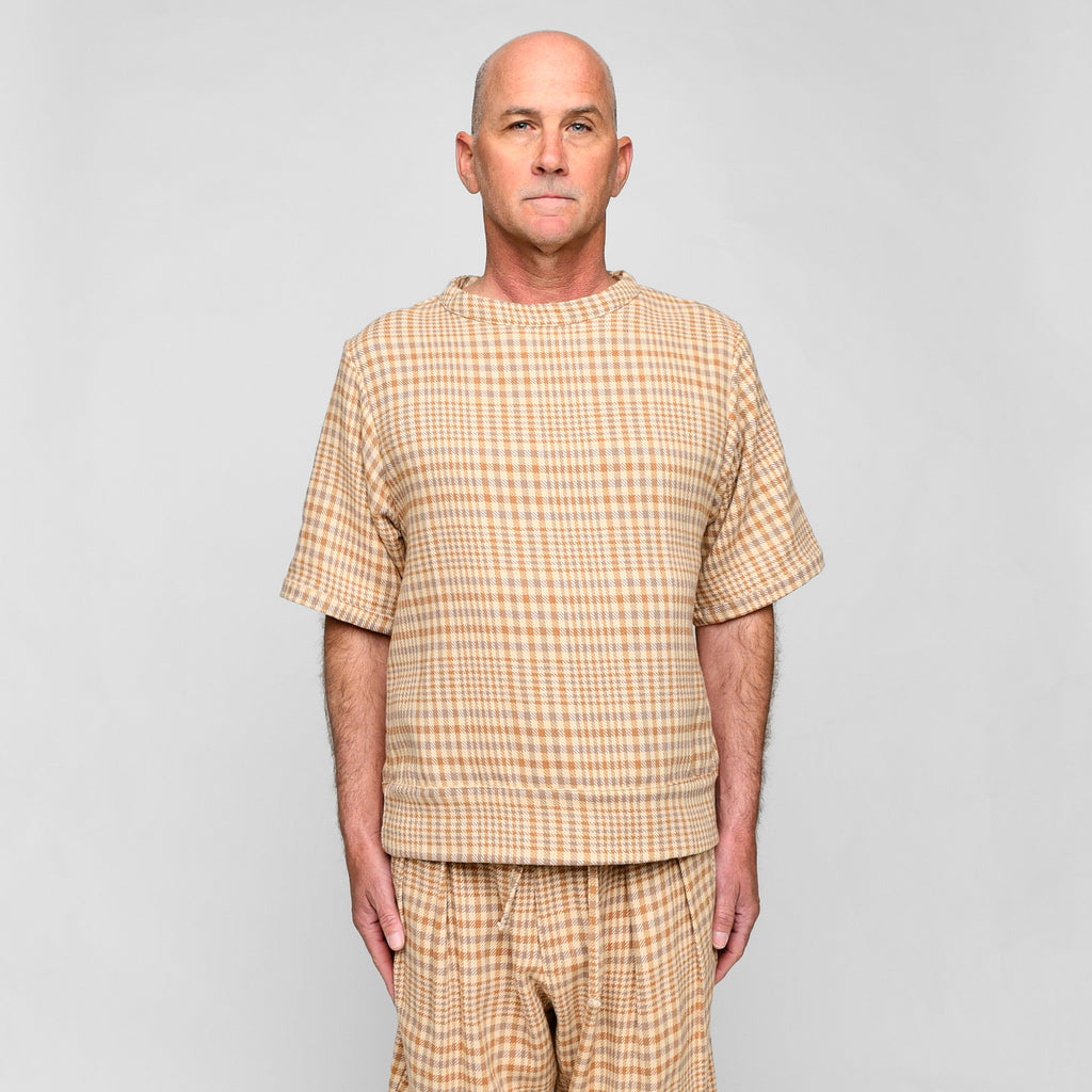 Summer Sweater S/S - Nicole Plaid