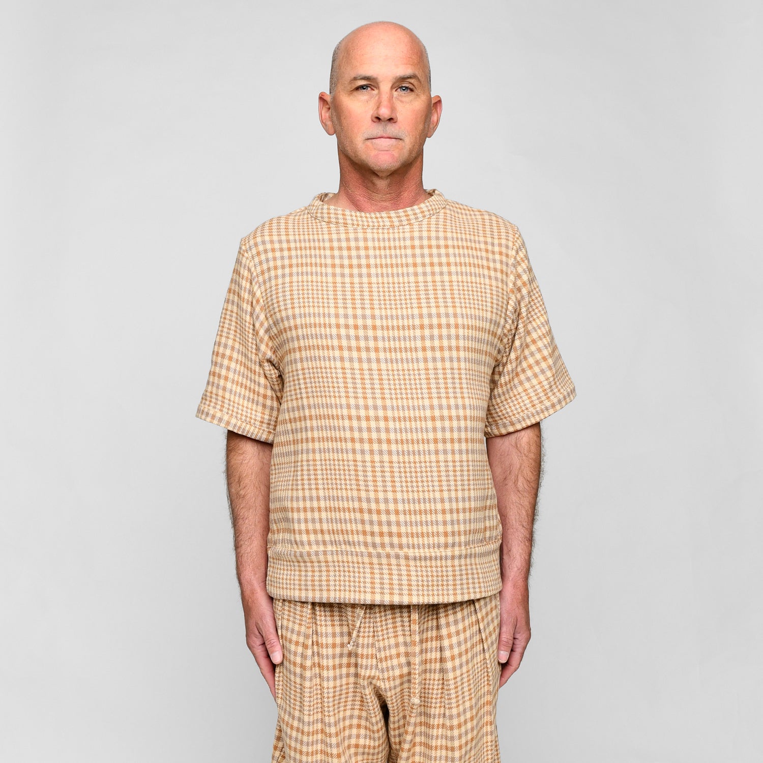 Summer Sweater S/S - Nicole Plaid