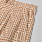 Wide Drop Crotch Pants - Nicole Plaid