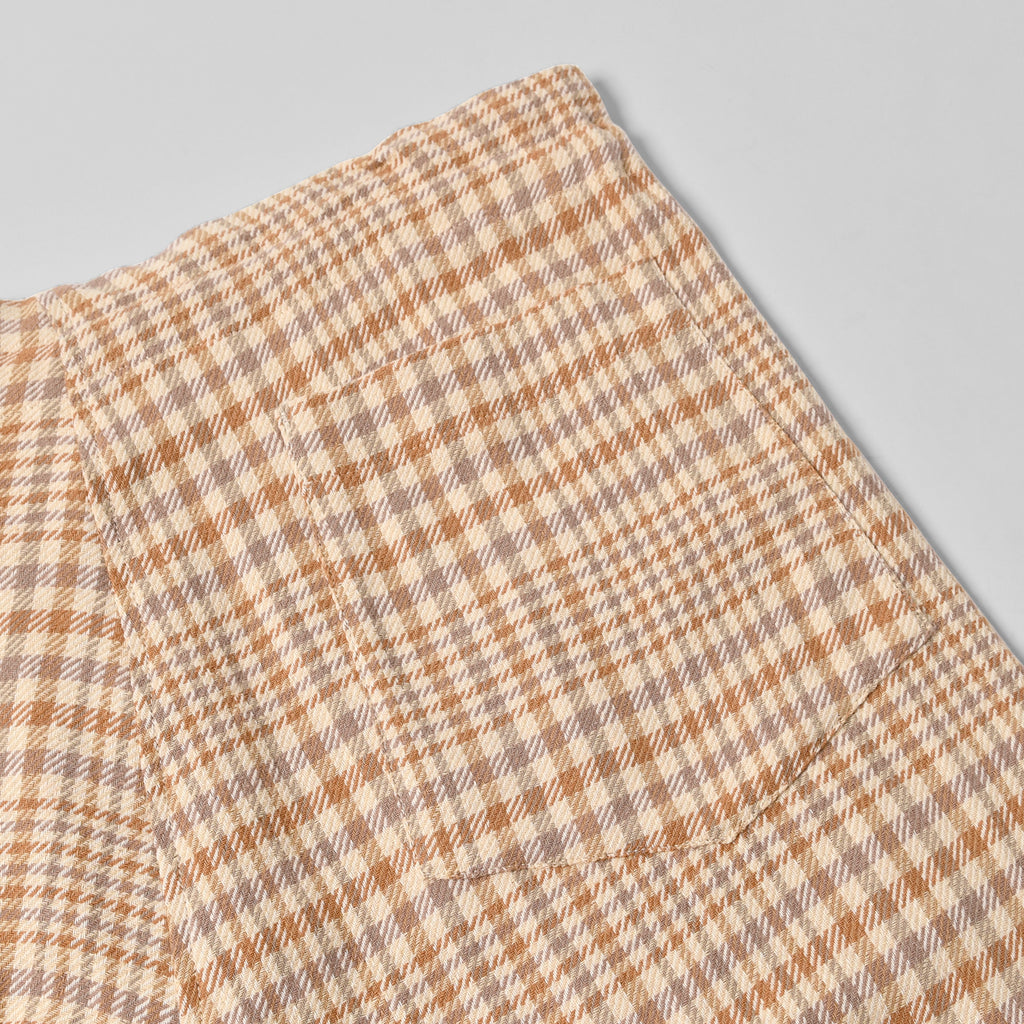 Wide Drop Crotch Pants - Nicole Plaid