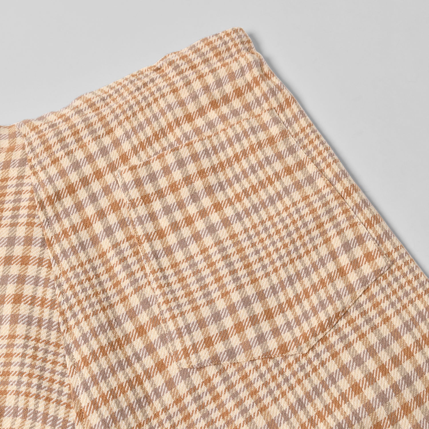 Wide Drop Crotch Pants - Nicole Plaid