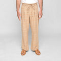 Wide Drop Crotch Pants - Nicole Plaid